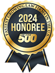 Logo Recognizing Beacon Legacy Law's affiliation with Fastest Growing Law Firms 2024